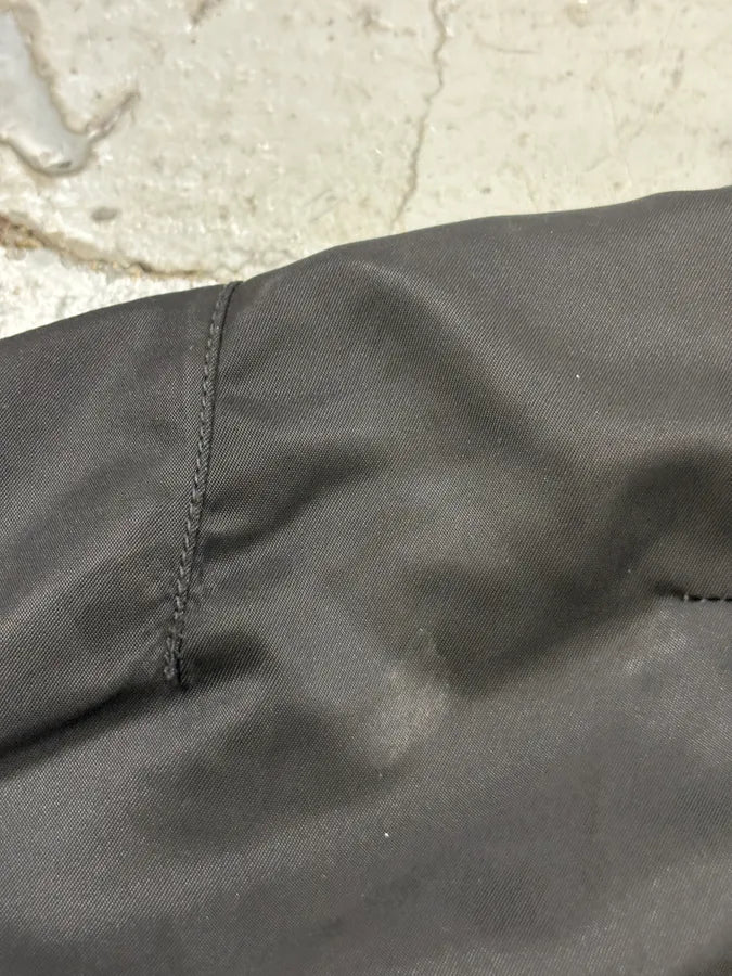 2010s Givenchy Black Nylon Bomber Cargo Pocket Jacket IZucJYI 8