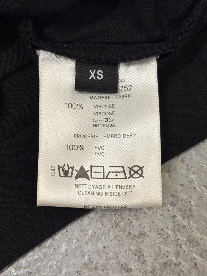 2010s Givenchy Black Sculptural Relief Tank Top by Riccardo Tisci DWbZMcZ 6