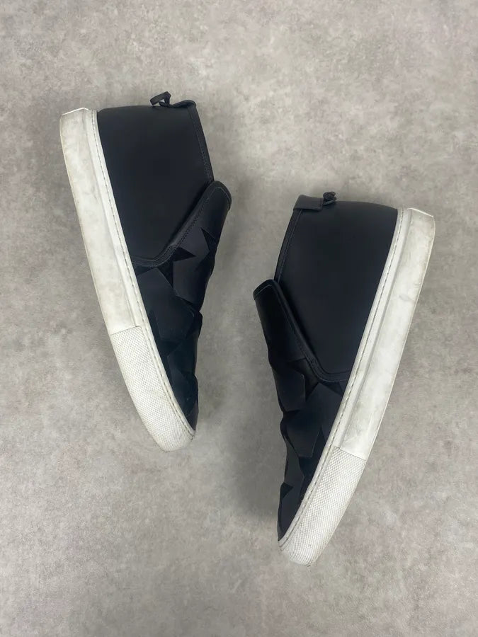 2010s Givenchy Black Stars Leather Slip On By Riccardo Tisci wDamXKM 2