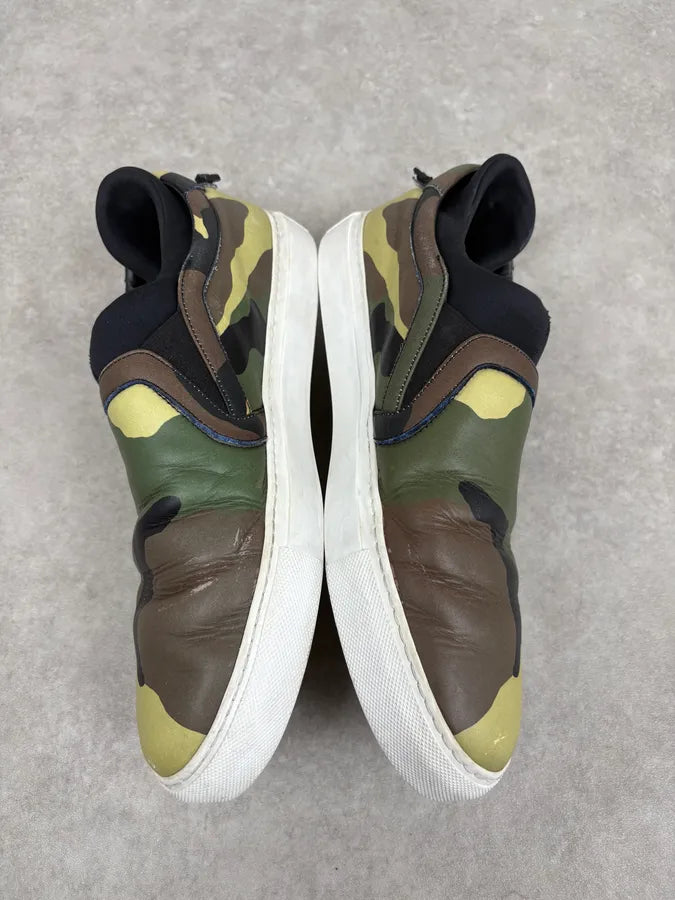 2010s Givenchy Camo Green Slip On Shoes by Riccardo Tisci UvOgimj 7
