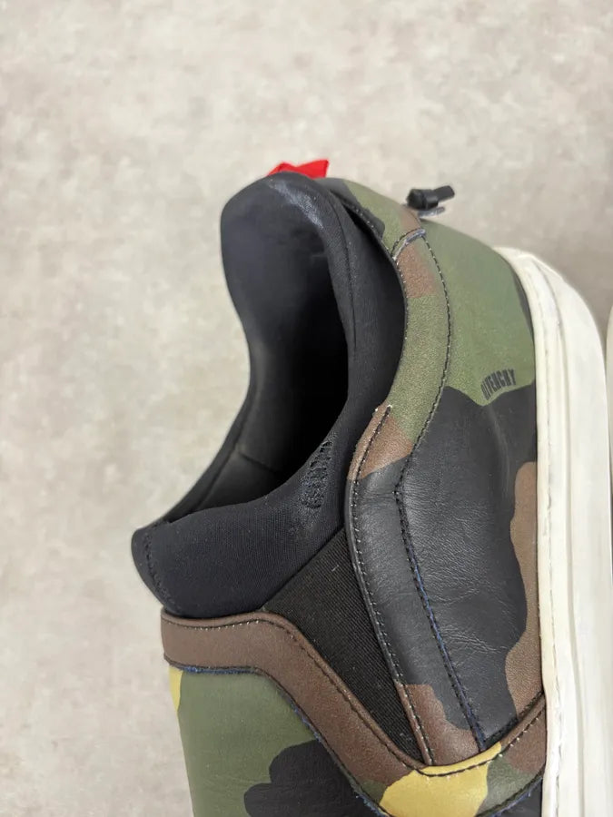 2010s Givenchy Camo Green Slip On Shoes by Riccardo Tisci UvOgimj 4
