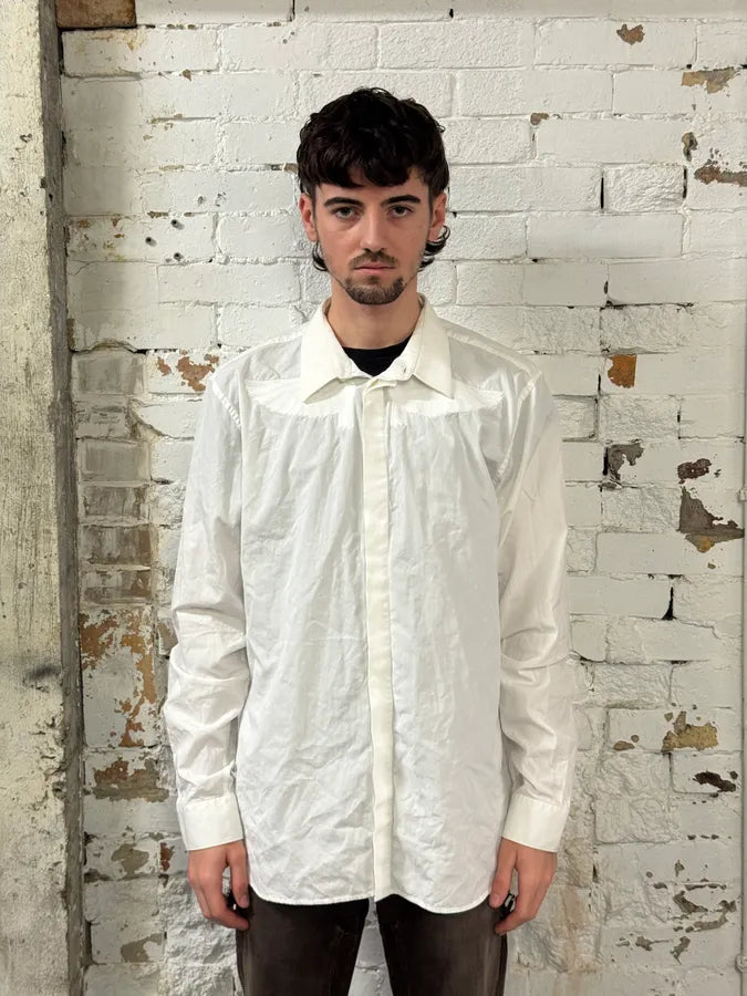 SS2017 Givenchy Embroided Wings White Shirt by Riccardo Tisci NJtzyNR 1