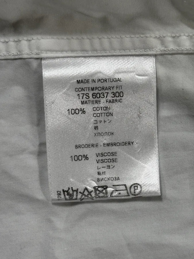 SS2017 Givenchy Embroided Wings White Shirt by Riccardo Tisci NJtzyNR 9