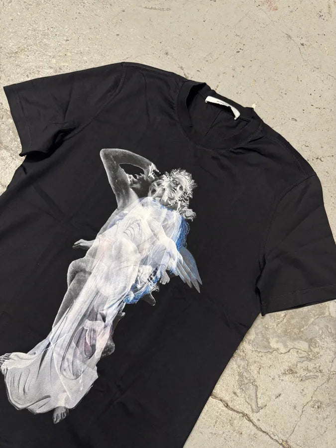 2010s Givenchy Fallen Angel Black T-Shirt by Riccardo Tisci eXZSdAb 3