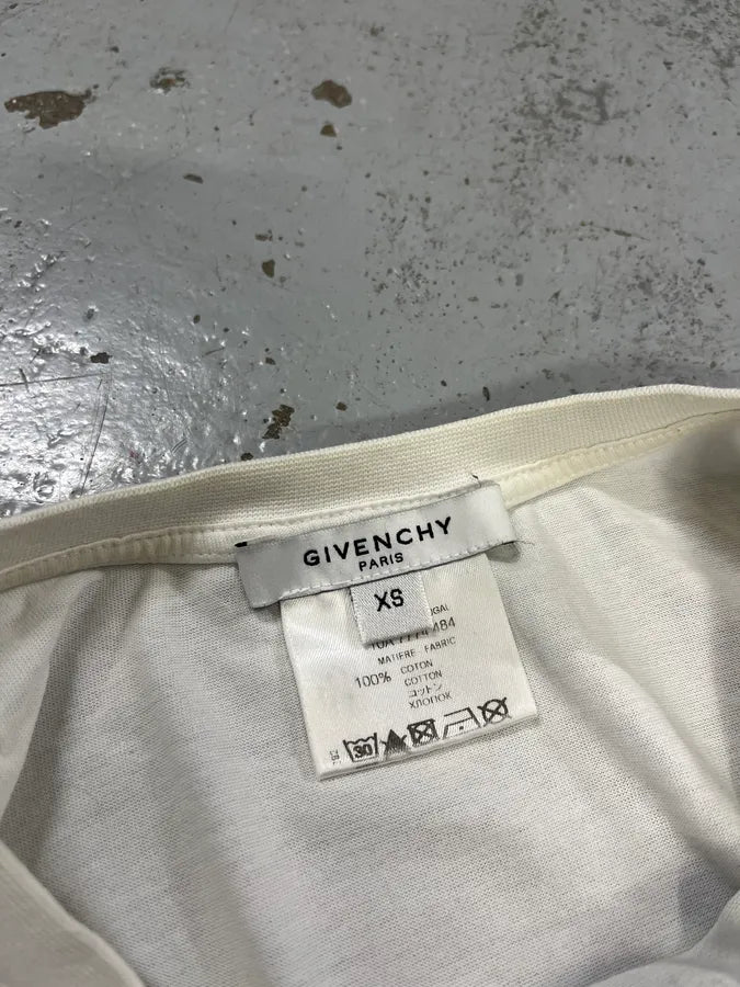 2010s Givenchy Majestic Bird White T-Shirt mnZvtsw 6