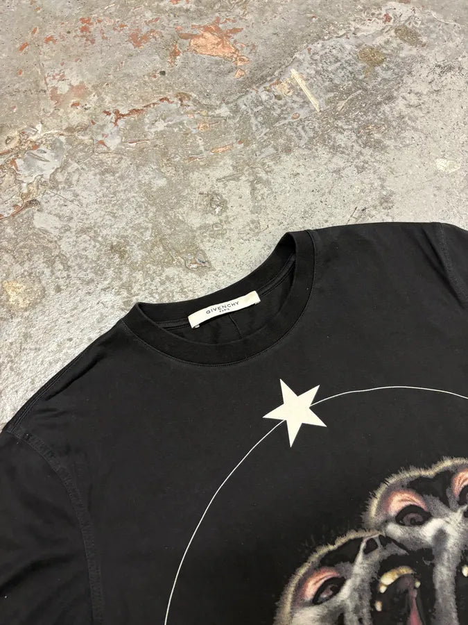 SS2016 Givenchy Monkeys Star Black T-Shirt by Riccardo Tisci frkNwtA 3