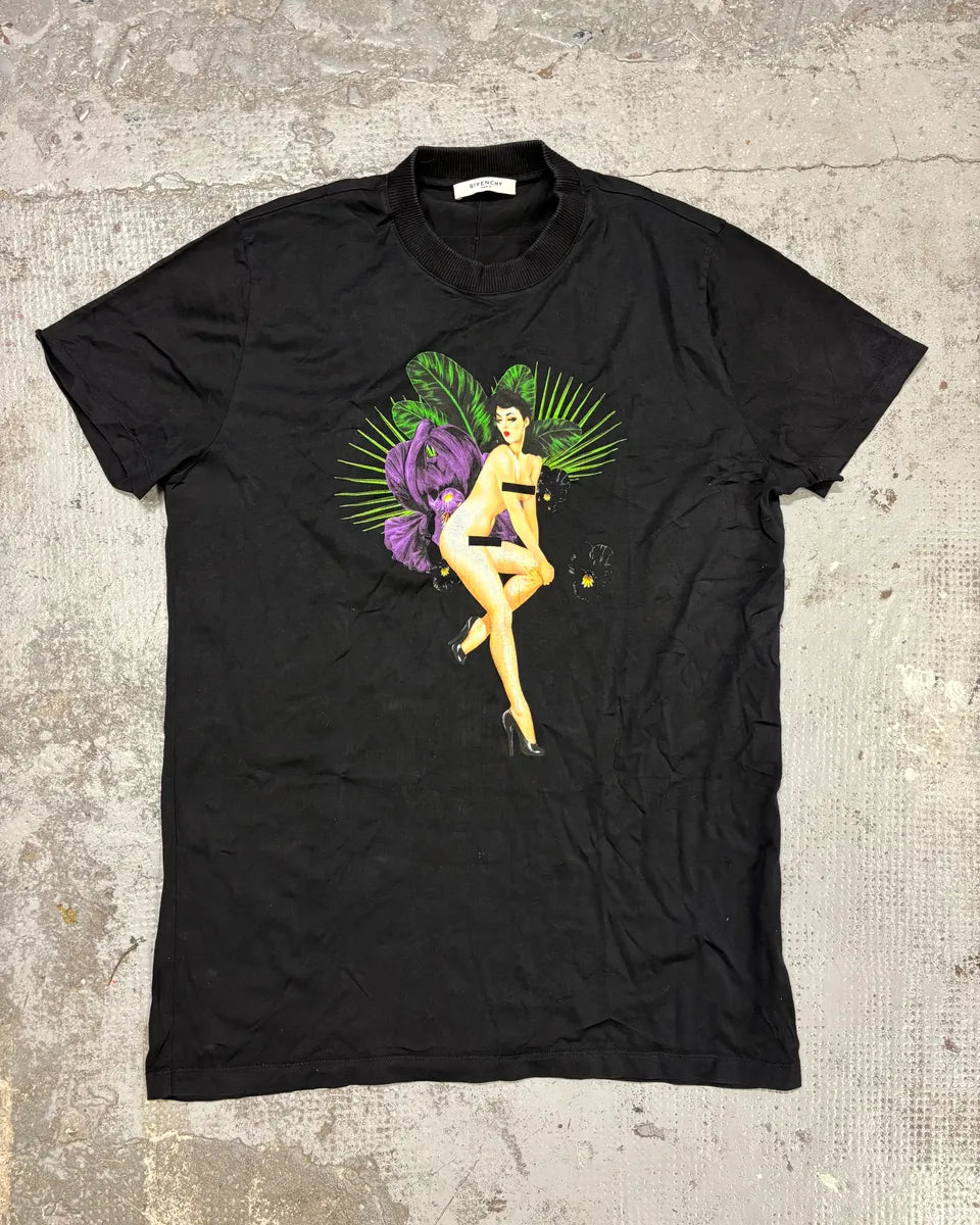 2010s Givenchy Naked Women Dynastie Black T-Shirt by Riccardo Tisci VyJwNhq 0