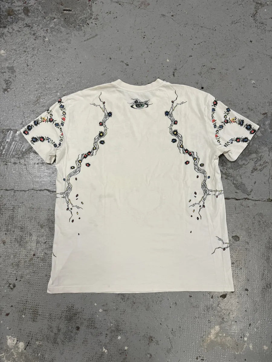 2010s Givenchy Nature Mystical Bird White T-Shirt by Riccardo Tisci IwMTtLM 3