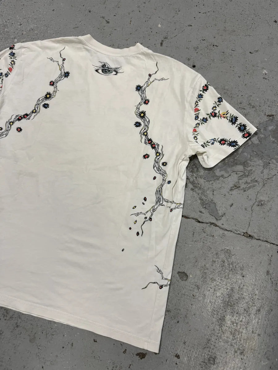 2010s Givenchy Nature Mystical Bird White T-Shirt by Riccardo Tisci IwMTtLM 5
