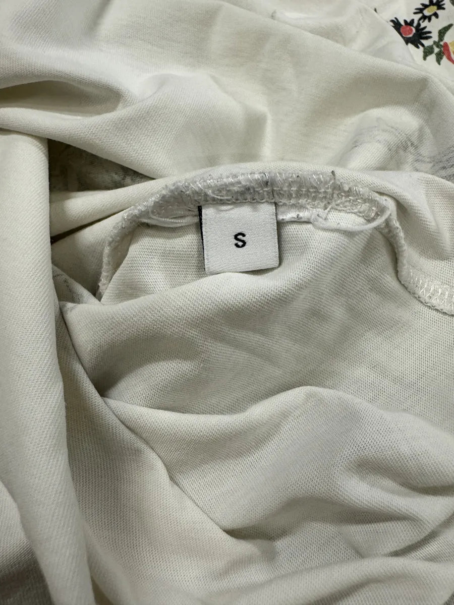 2010s Givenchy Nature Mystical Bird White T-Shirt by Riccardo Tisci IwMTtLM 8