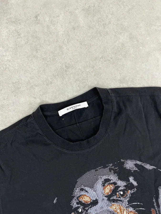 SS2015 Givenchy Rottweiler Black T-Shirt by Riccardo Tisci UccKTKi 4