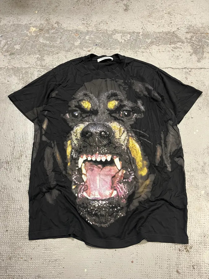 2010s Givenchy Rottweiler Black T-Shirt ymzzQhf 0