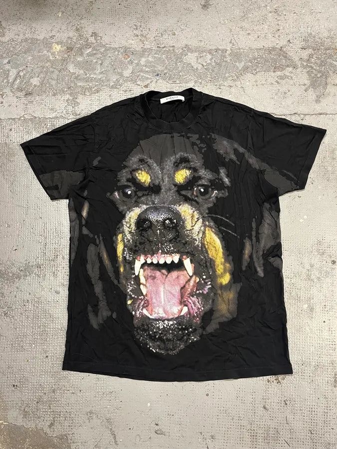 2010s Givenchy Rottweiler Black T-Shirt ymzzQhf 3