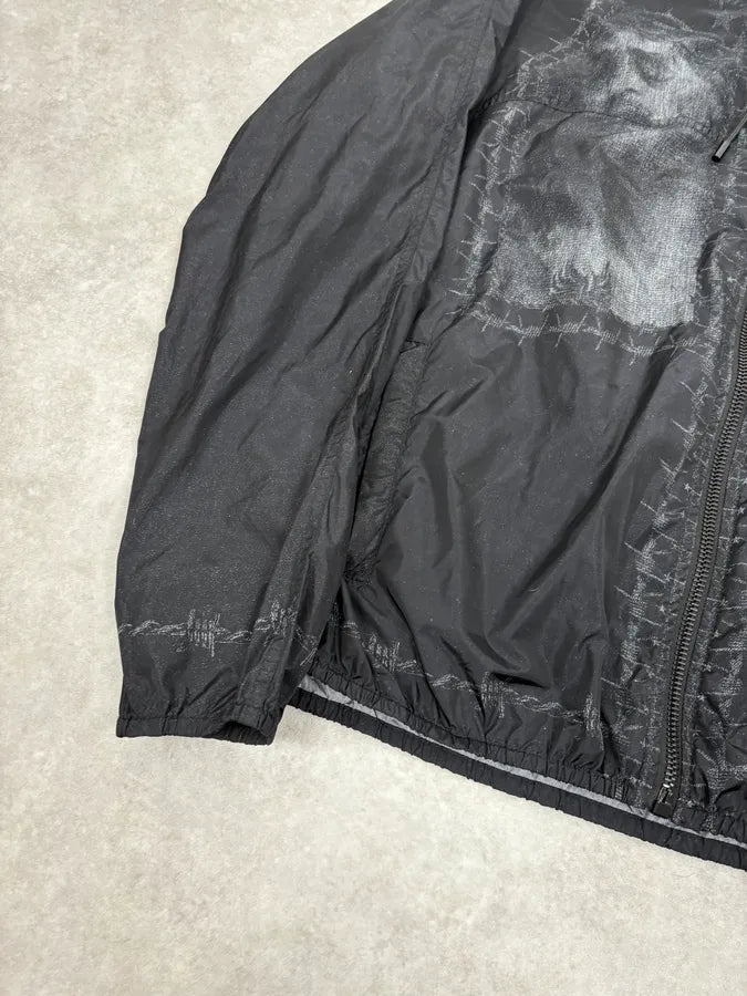 SS2016 Givenchy Sample Wire Jesus Christ Black Jacket PeoOnQK 7