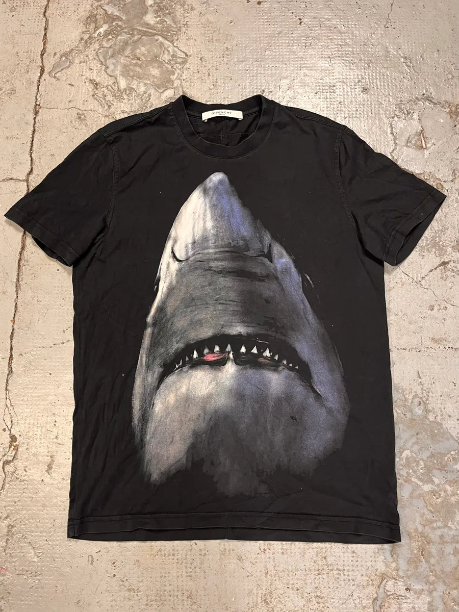 2010s Givenchy Shark Black T-Shirt by Riccardo Tisci HFoZefr 0