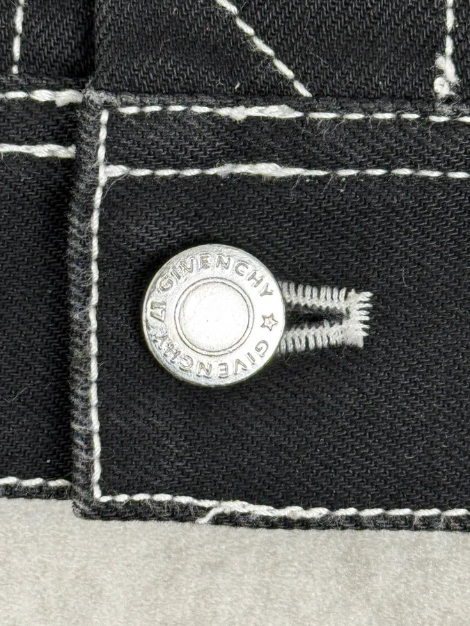 AW2015 Givenchy Stars Black Trucker Denim Jacket by Riccardo Tisci ircFjjC 8