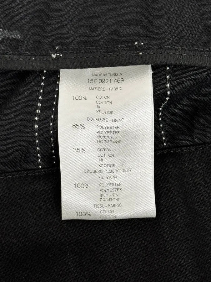 AW2015 Givenchy Stars Black Trucker Denim Jacket by Riccardo Tisci ircFjjC 10