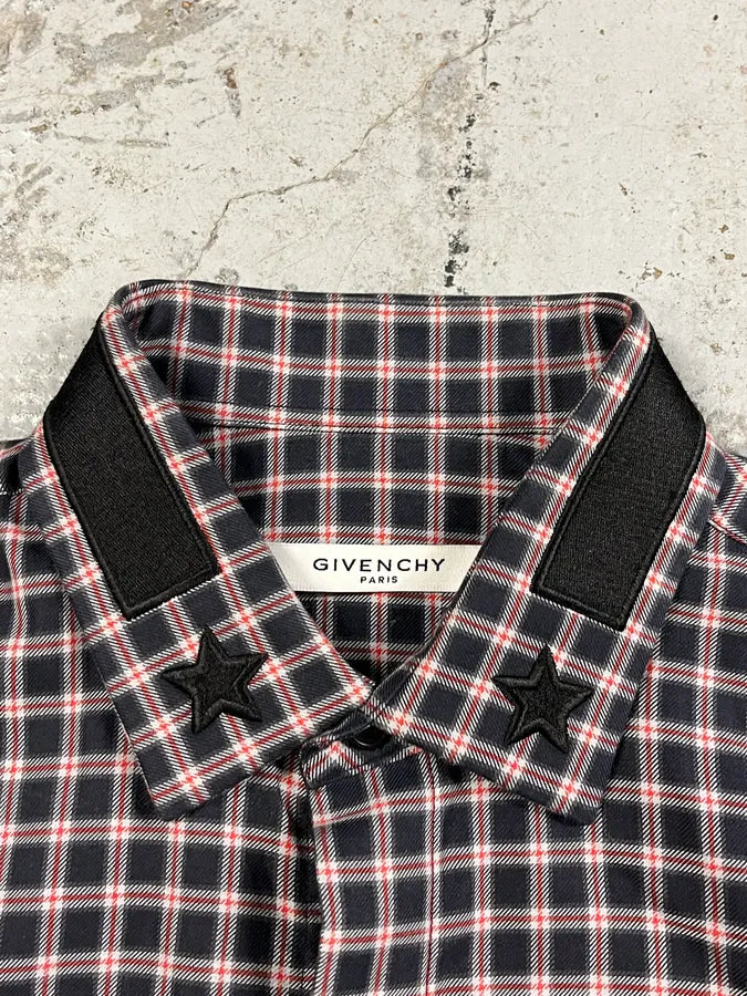 FW2015 Givenchy Stars Tartan Shirt by Riccardo Tisci kdHQFbR 5