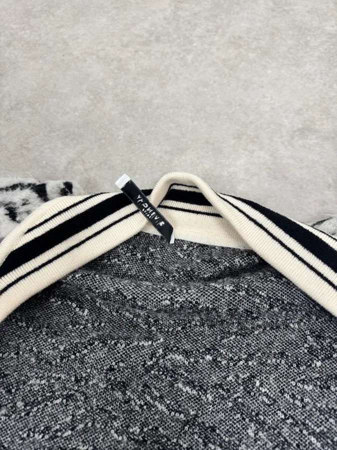 2010s Givenchy Zebra Mohair Teddy Jacket OpjcBVZ 10