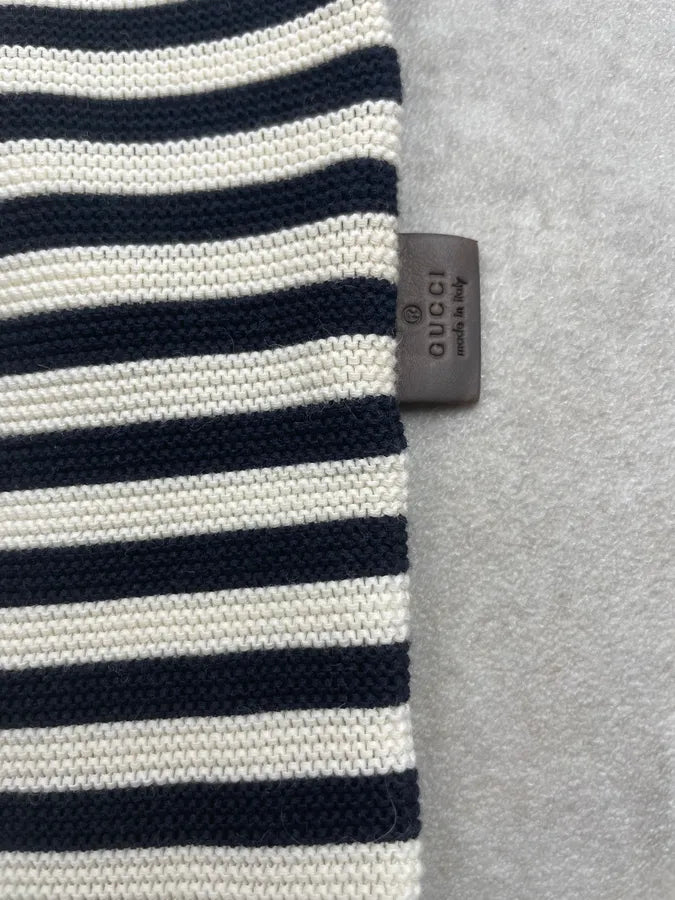 2010s Gucci Black & White Striped Light Sweater OFFbwwJ 3