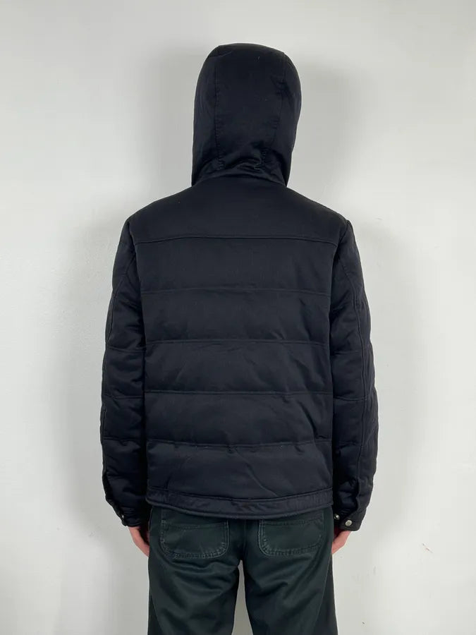 2010s Gucci Black Dark Hooded Puffer Jacket lxFfYDw 2