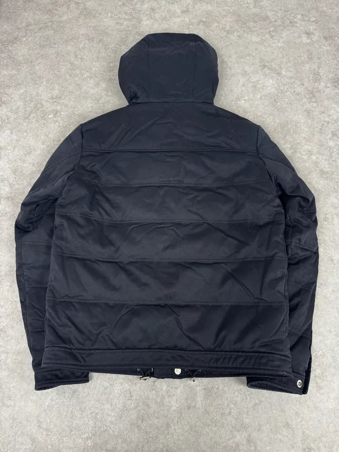 2010s Gucci Black Dark Hooded Puffer Jacket lxFfYDw 3