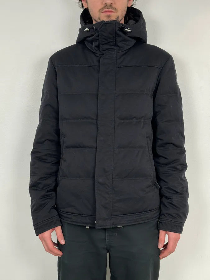2010s Gucci Black Dark Hooded Puffer Jacket lxFfYDw 1