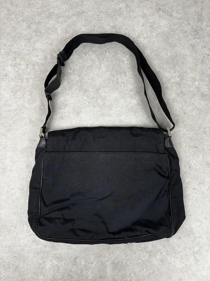 2010s Gucci Black Nylon Shoulder Bag nVpcuFM 2