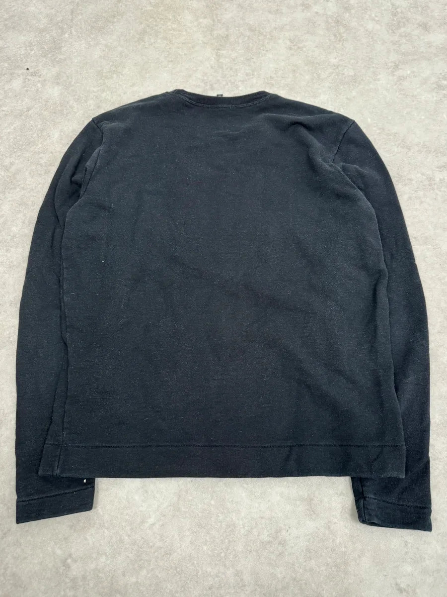 2010s Gucci Black Signature Leather Sweater xiYWfCh 6