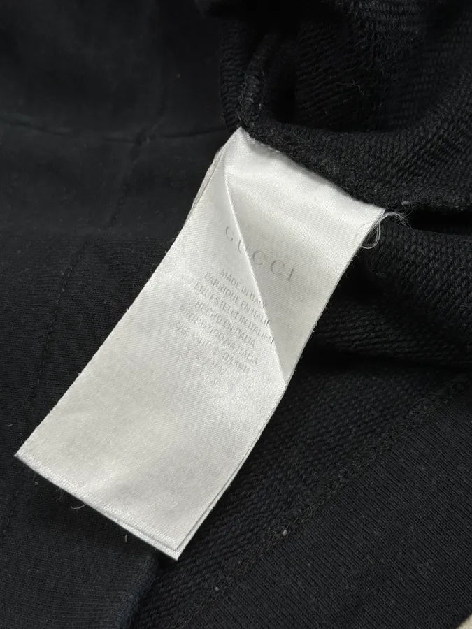 2010s Gucci Black Signature Leather Sweater xiYWfCh 8