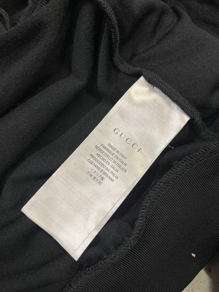 2010s Gucci Black Velvet Bomber Jacket MtOShzW 8