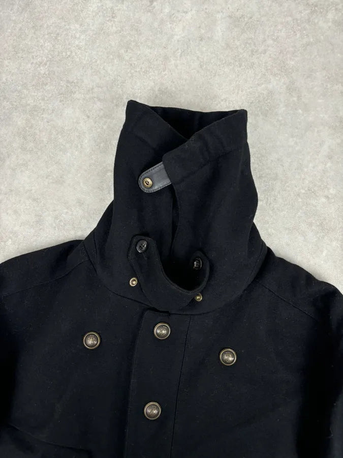 AW2008 Gucci Black Wool Buttoned Premium Jacket by Frida Giannini sztmsub 9