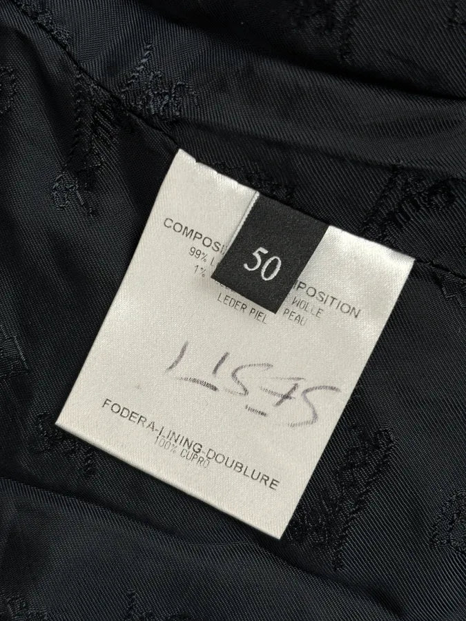 AW2008 Gucci Black Wool Buttoned Premium Jacket by Frida Giannini sztmsub 12