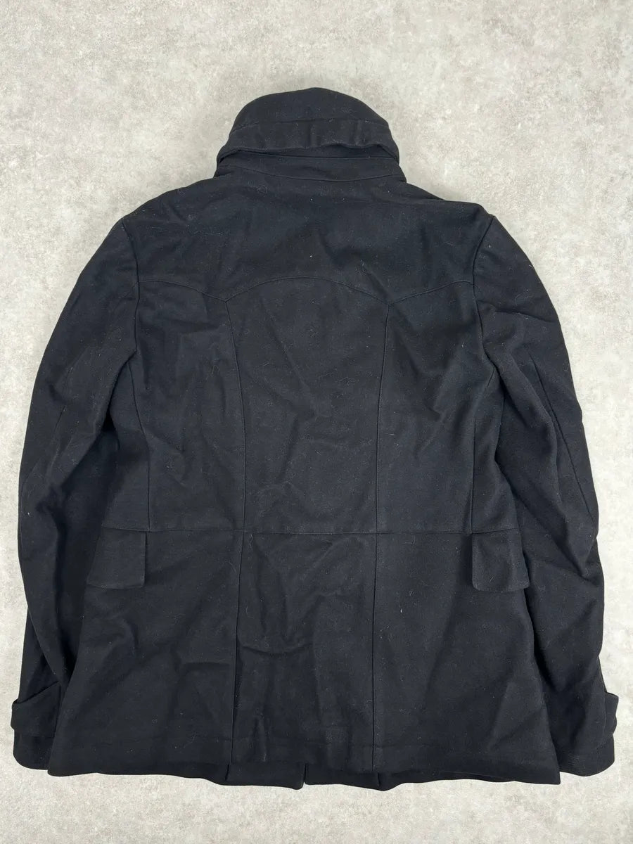 AW2008 Gucci Black Wool Buttoned Premium Jacket by Frida Giannini sztmsub 5