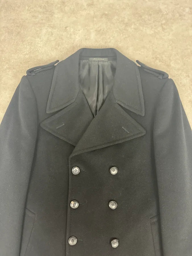 2010s Gucci Black Wool Caban Jacket kyNWMJa 4