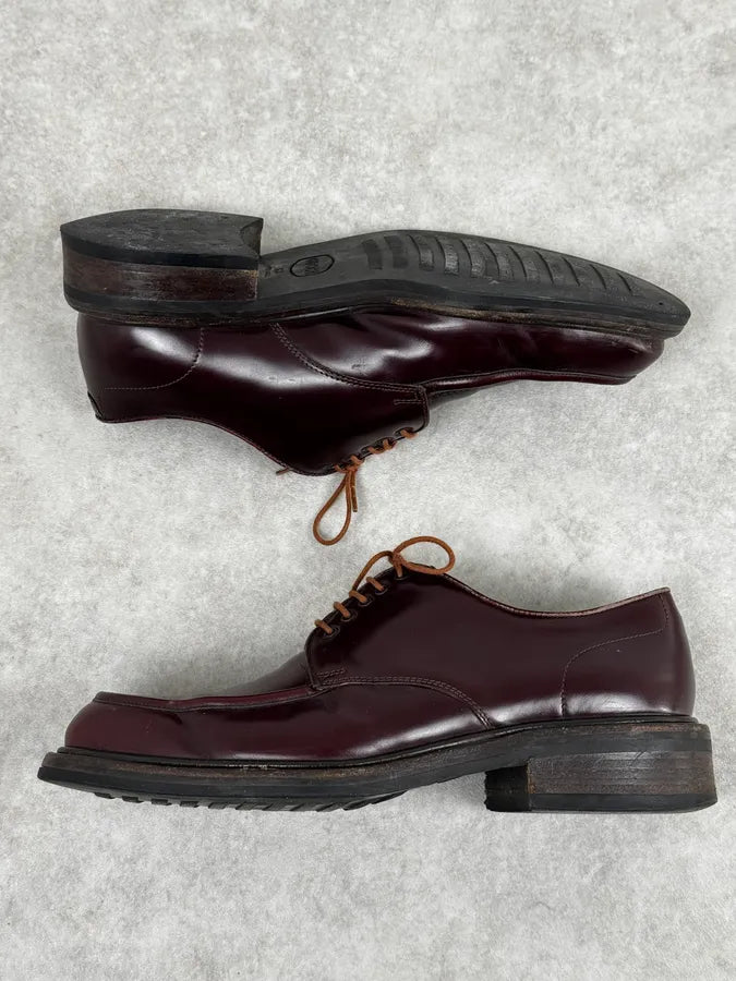 2010s Gucci Bordeaux Leather Derbys Shoes spJkSZf 2