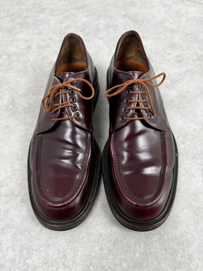 2010s Gucci Bordeaux Leather Derbys Shoes spJkSZf 1