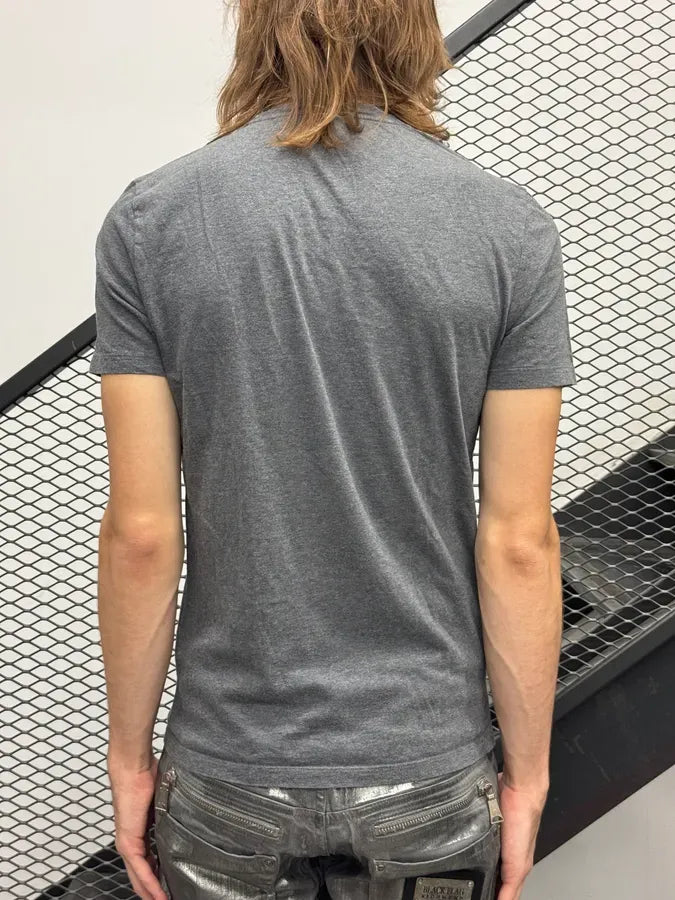 2010s Gucci Grey Cotton Italian Flag Propaganda T-Shirt cnDsocg 2