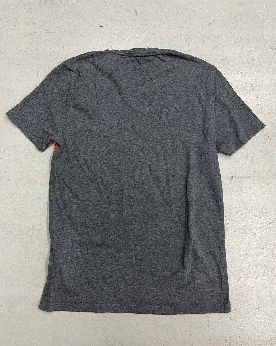 2010s Gucci Grey Cotton Italian Flag Propaganda T-Shirt cnDsocg 3