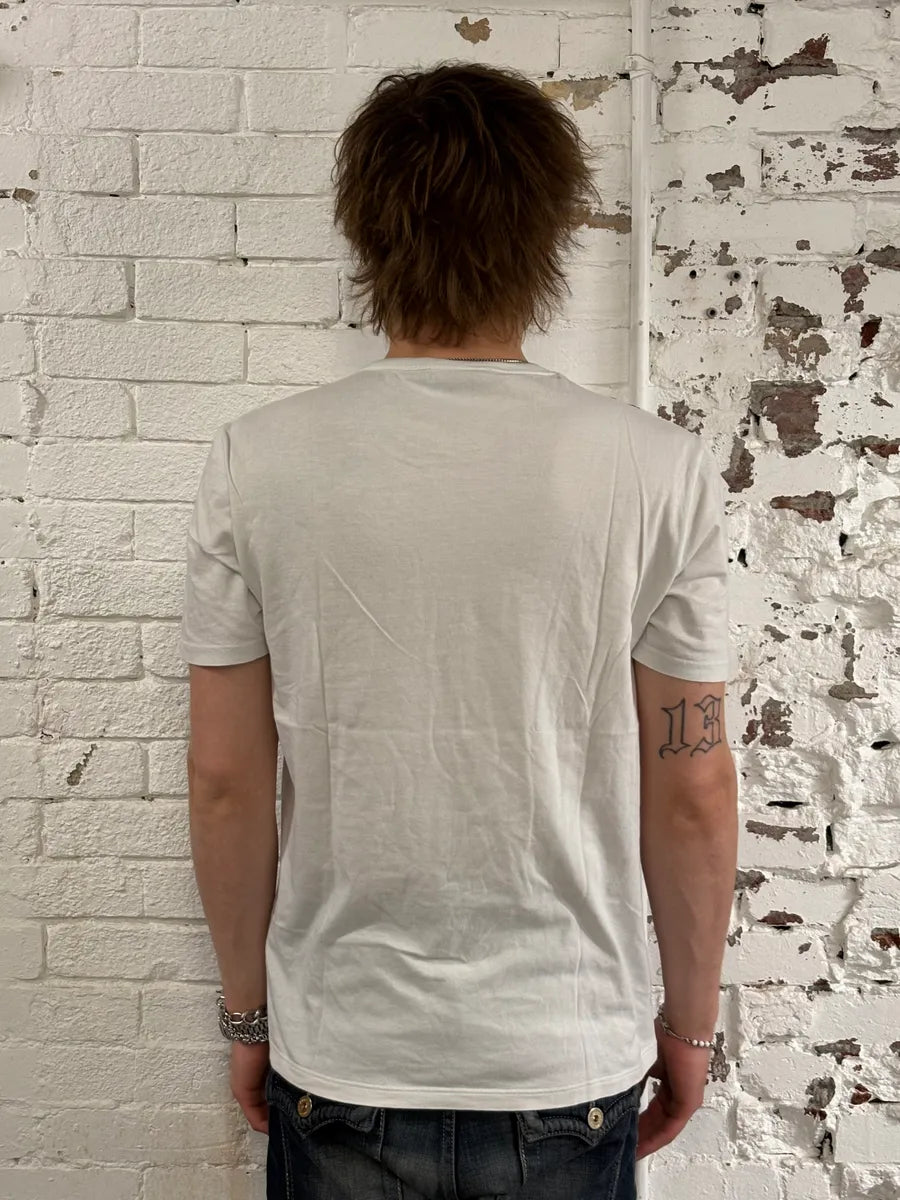 2010s Gucci Harness Effect White T-Shirt nnCPcgi 2