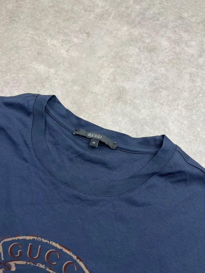 2010s Gucci Knight Crest Navy Longsleeve TeMiOJo 4