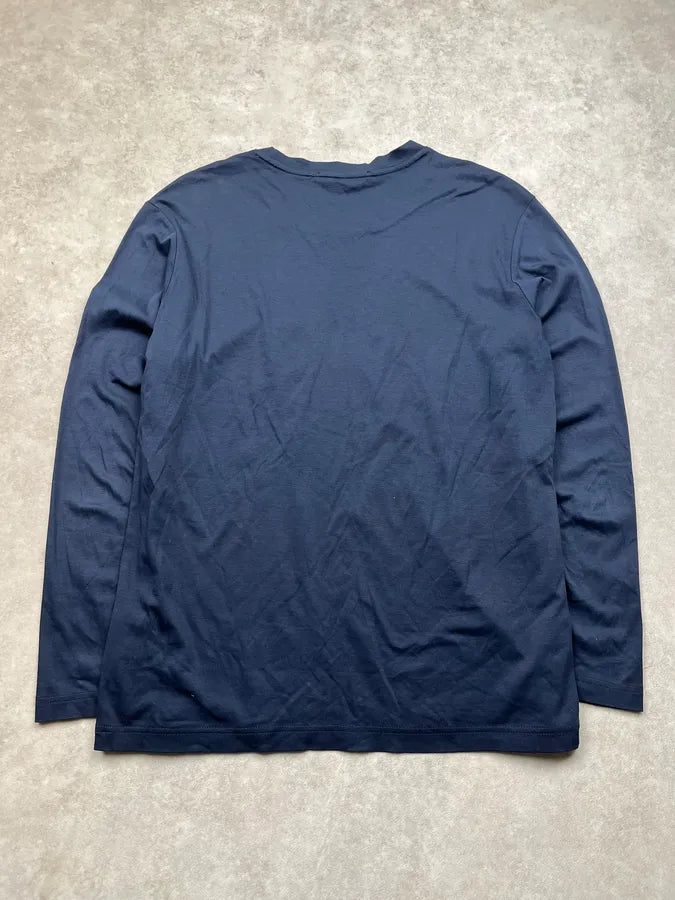 2010s Gucci Knight Crest Navy Longsleeve TeMiOJo 6