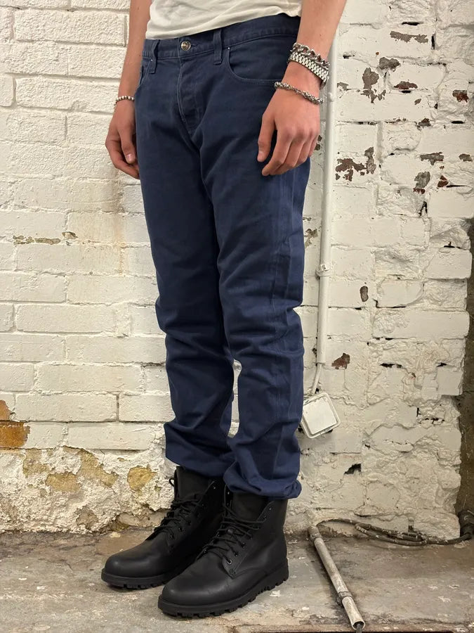 SS2009 Gucci Navy Slim Denim Jeans NgKvCDj 2