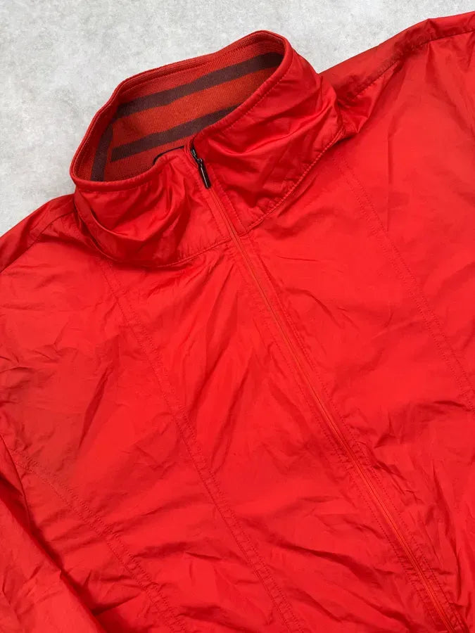 2010s Gucci Red Nylon Windbreaker Light Jacket dyvLOFH 8