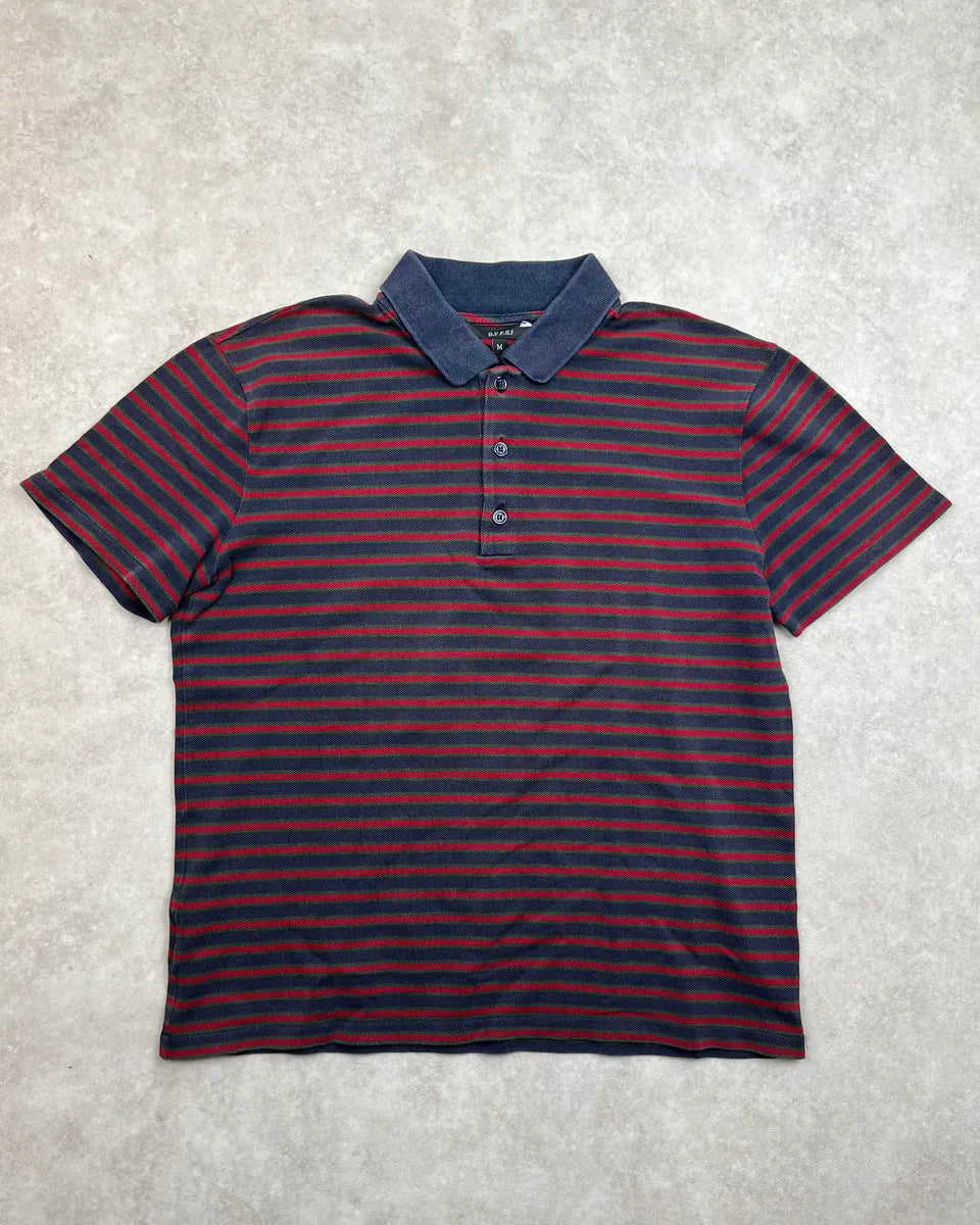 2010s Gucci Red Stripped Polo huubeuO 0