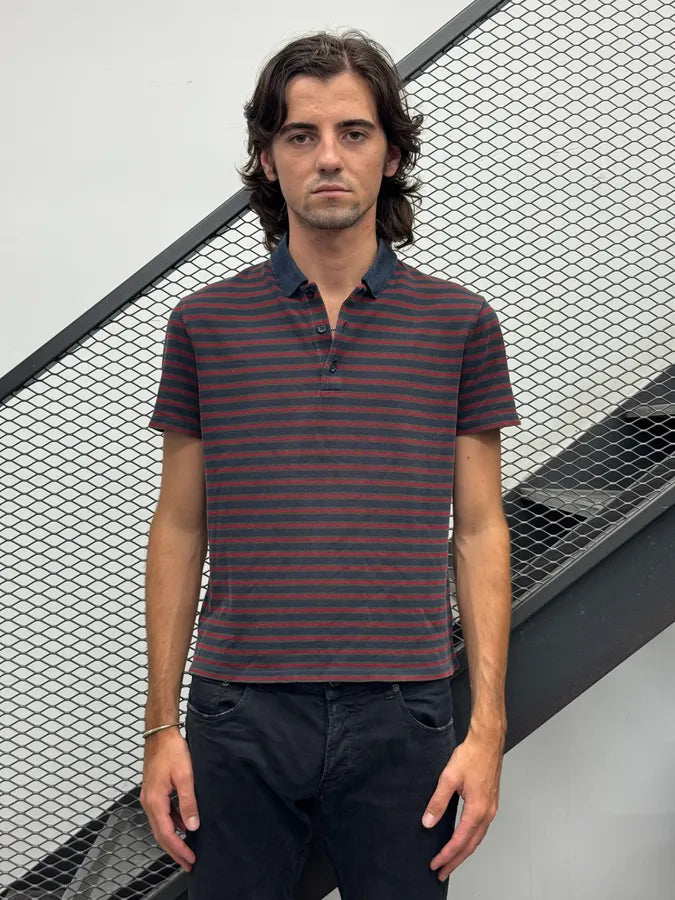 2010s Gucci Red Stripped Polo huubeuO 1