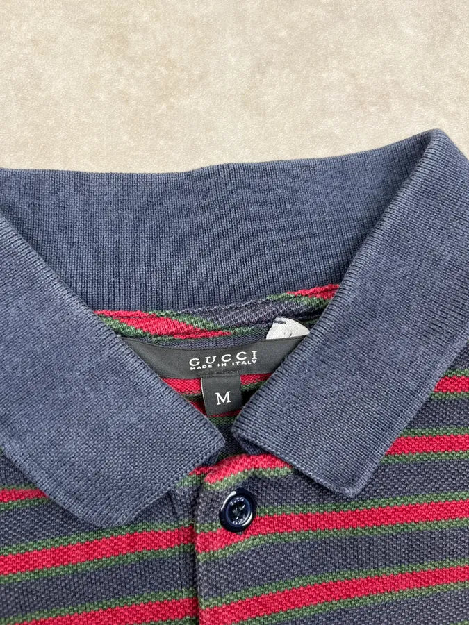 2010s Gucci Red Stripped Polo huubeuO 7