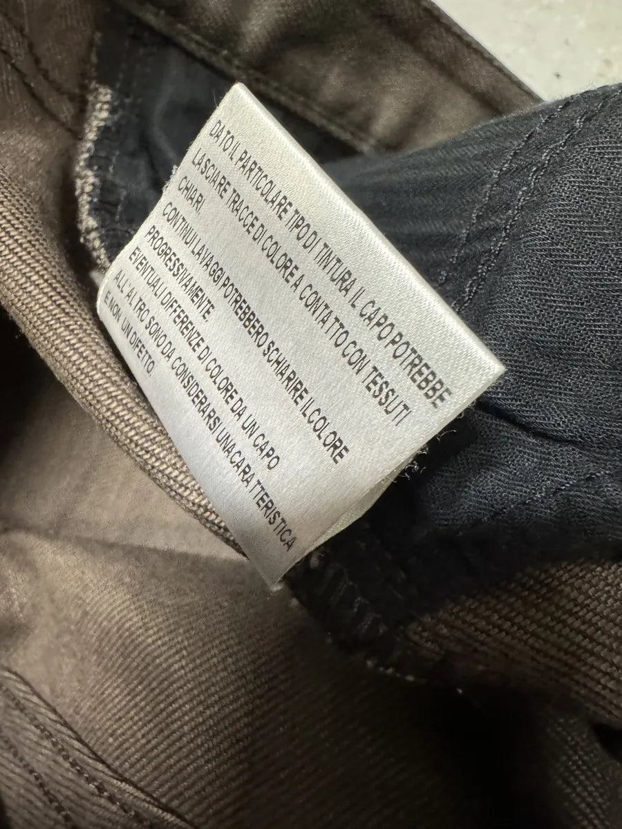 2010s Gucci Signature Brown Eroded Slim Denim Jeans WvfBGaN 9