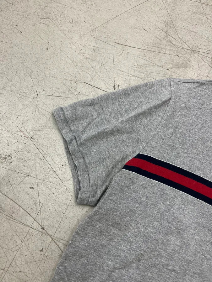 2010s Gucci Striped Grey Polo Shirt UlmrQjT 4