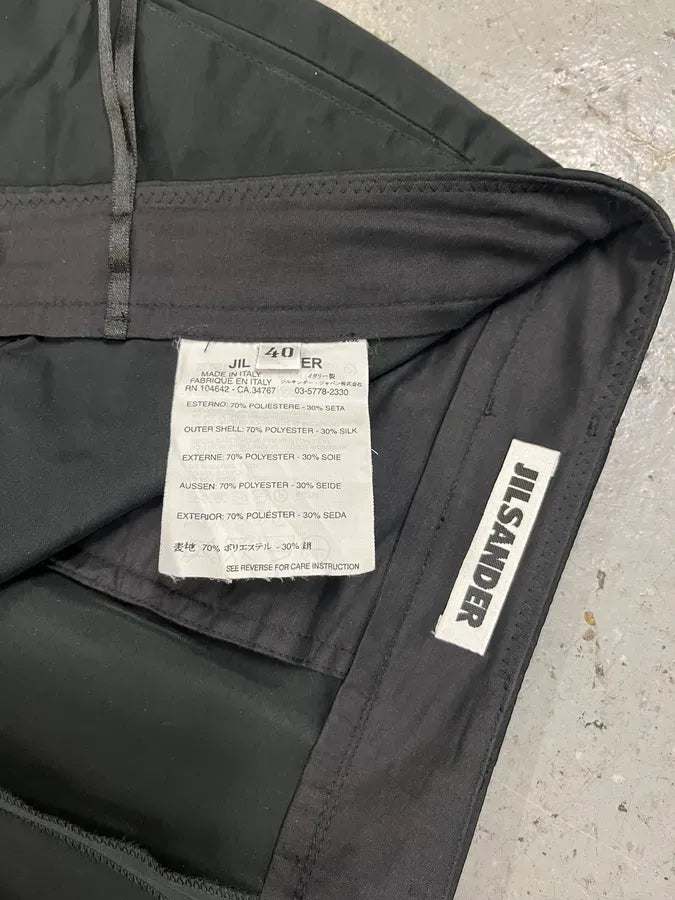 2010s Jil Sander Black Casual Pants ftCBFCw 2